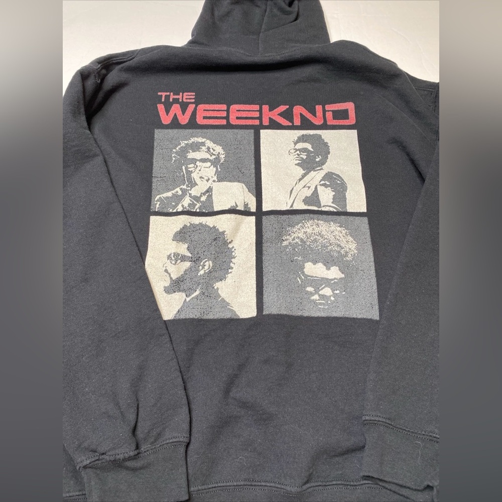 The Weeknd XO After Hours Hoodie Album Large Pullover Black (O)